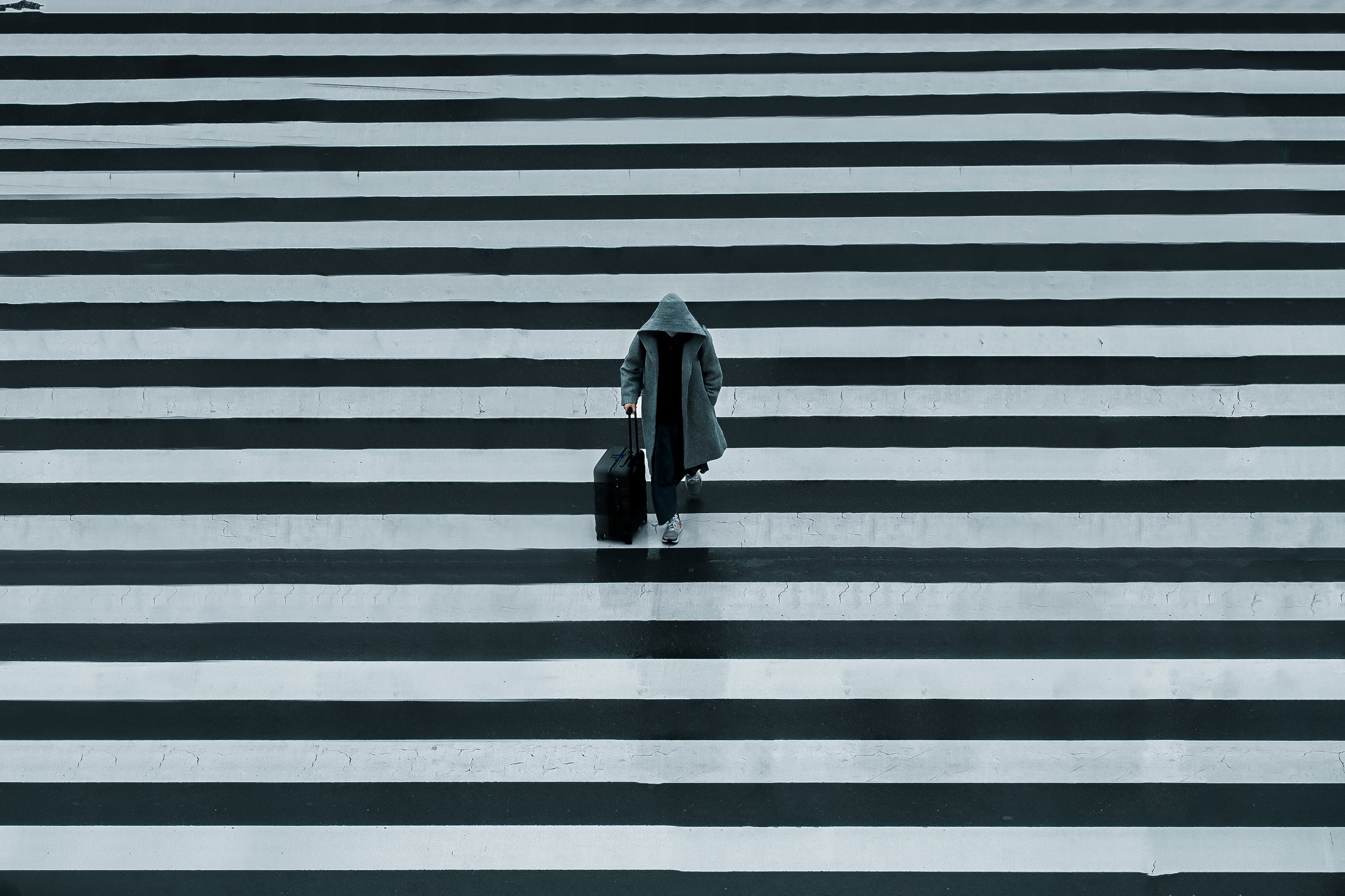 Plan large sur un horizon dégagé — photo de nature, Perspective Française