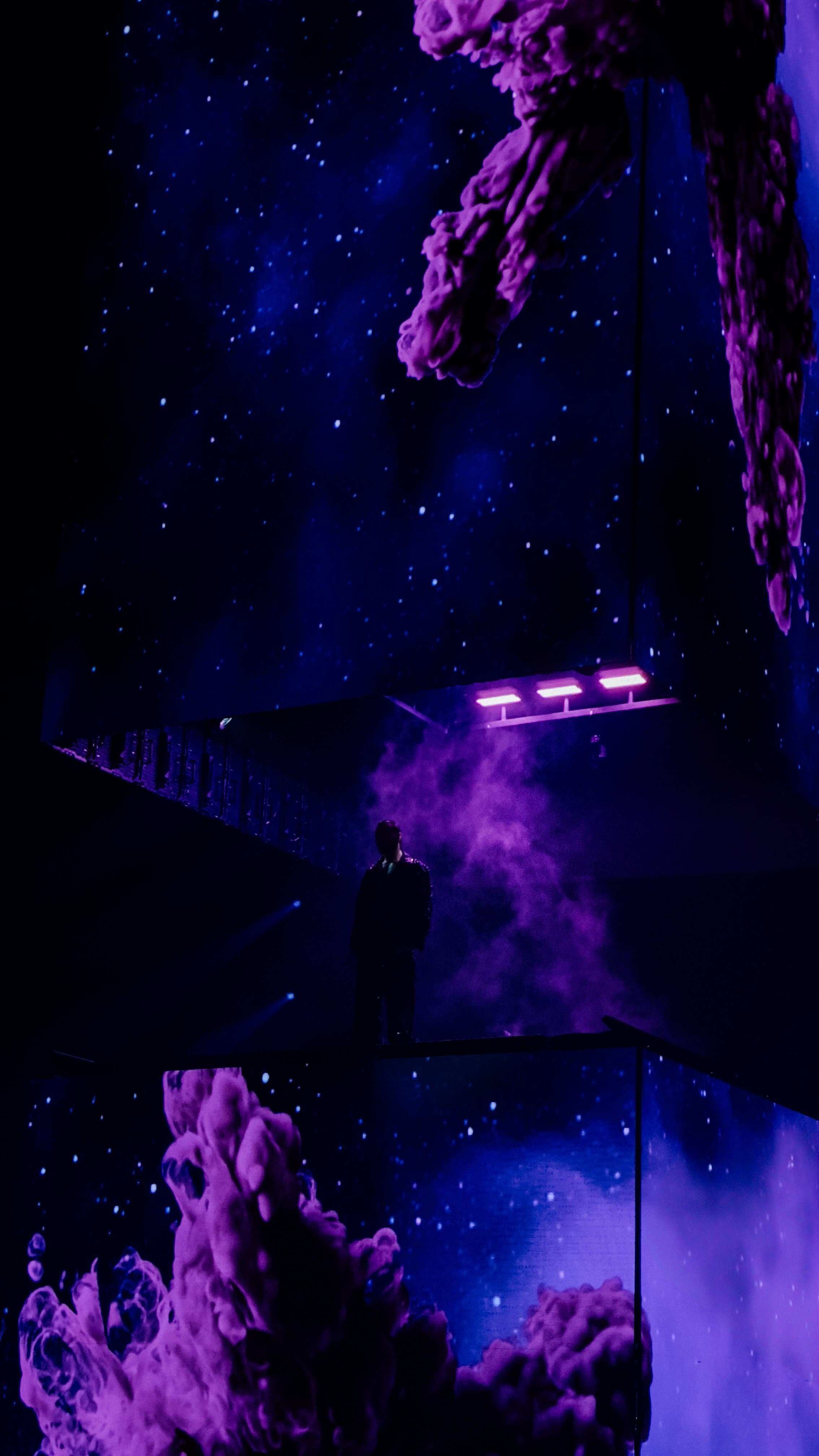 Purple Atmosphere — série Paris nuit par Perspective Française